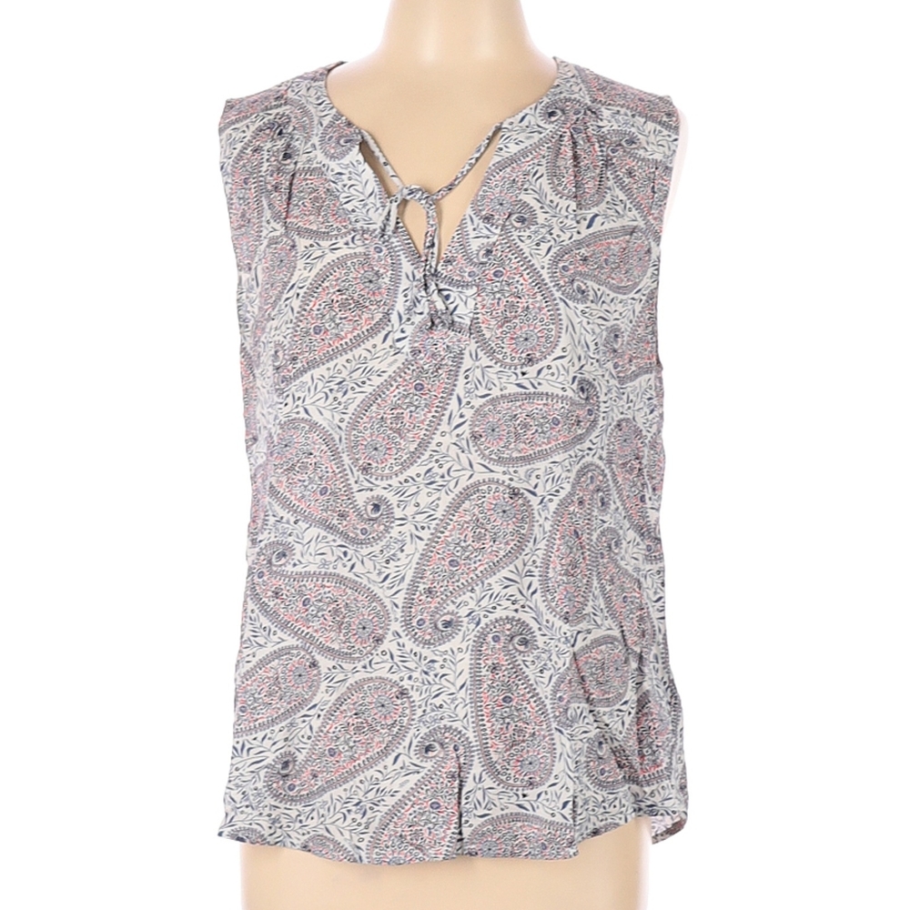 Old Navy Sleeveless Paisley Top Sz S